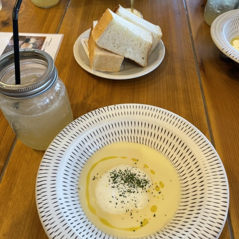 ランチセット　冷製スープ(Espresso D Works 鹿嶋)