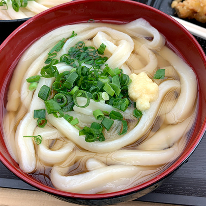かけうどん(讃岐麺処山岡)