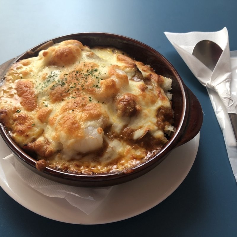 海老とチキンの焼きカレー(サクラカフェ＆レストラン池袋)