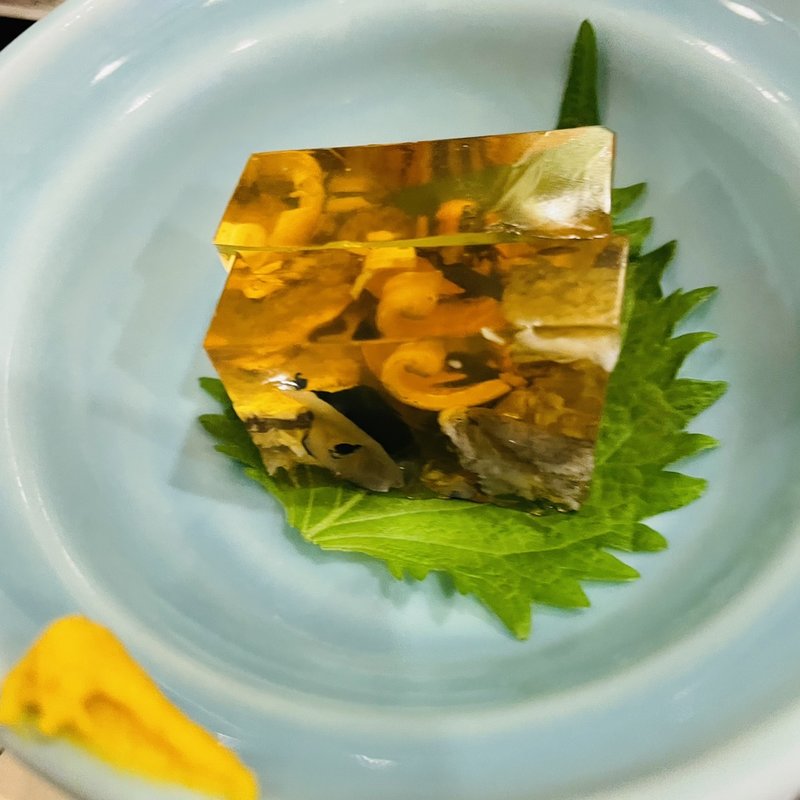 にこごり(ふぐとすっぽん料理のお店 魚がし 浅草)