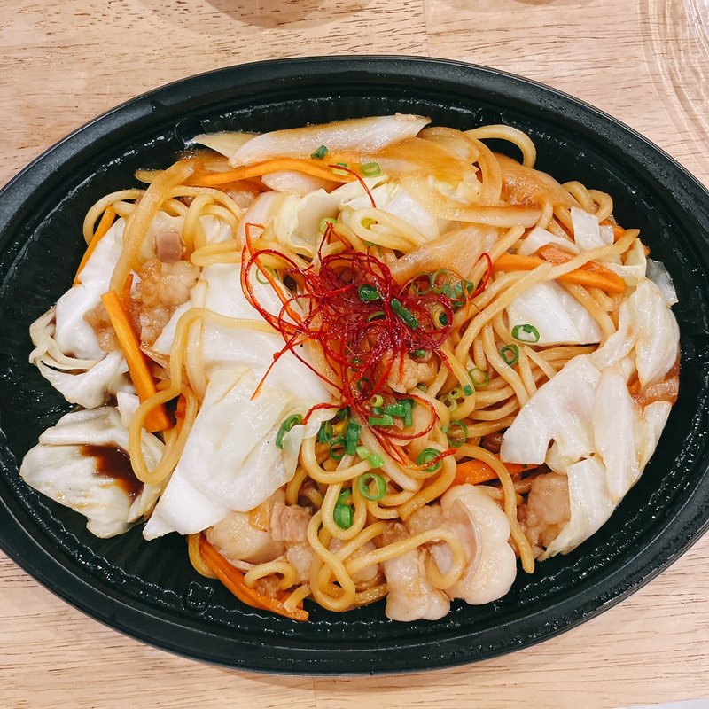 お肉たっぷりホルモン焼きそば(小伝馬町ホルモン焼きそば 寅道)