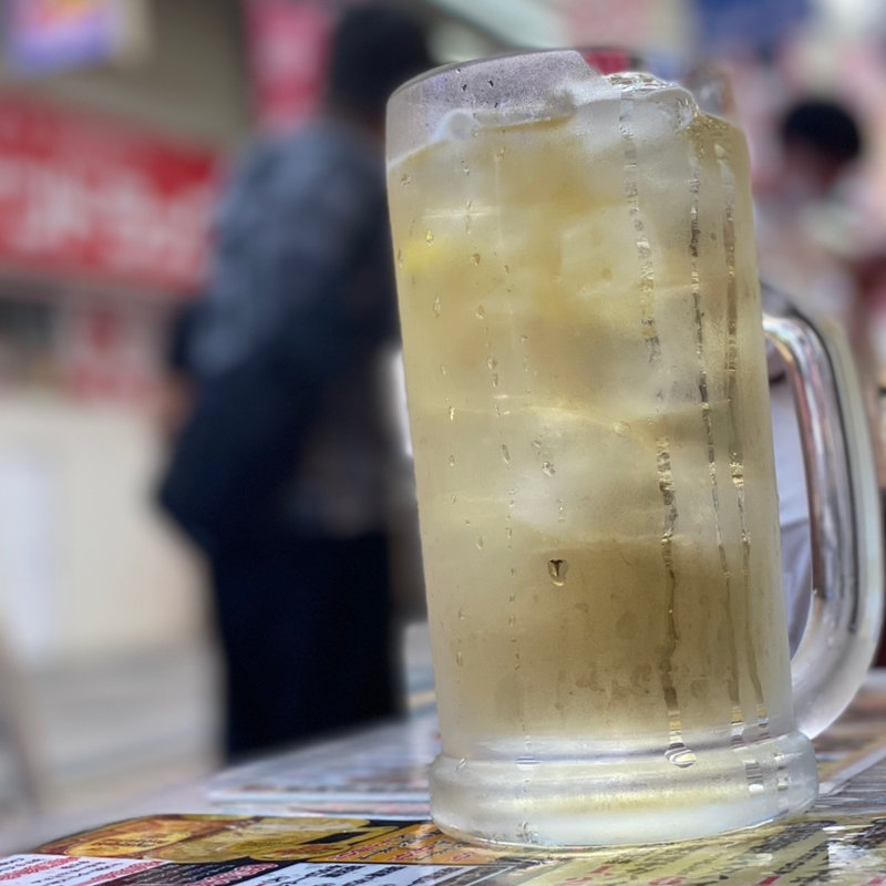 超炭酸ギガハイボール(タコとハイボール 札幌狸小路二丁目店)