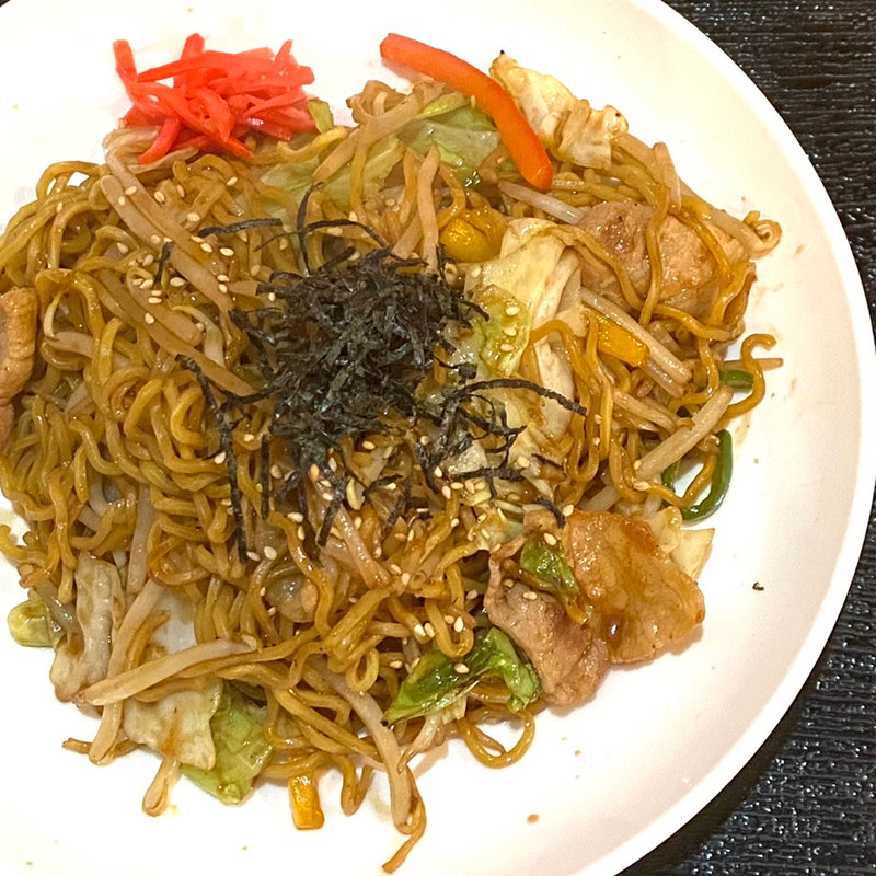 ソース焼きそば(すすきの食堂)