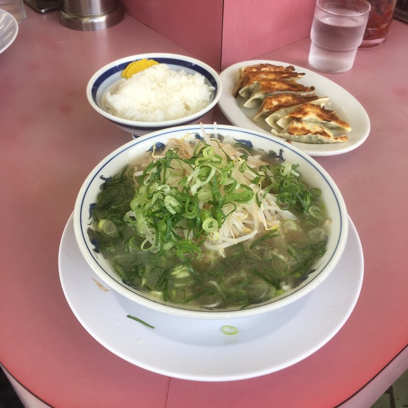 ラーメン＆餃子＆ご飯(ラーメン福 師勝店)