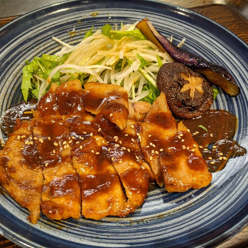 豚ロースの赤みそ焼き(とんかつまるや極 otemachi one店)