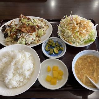 回鍋肉定食(台湾料理　四季紅 館林店 )