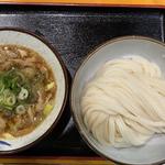 豚バラ肉の肉汁つけ麺(空飛ぶうどん やまぶき家)