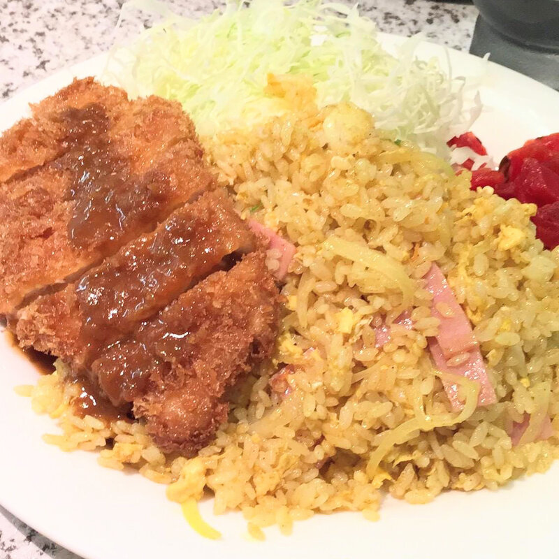ドライカレー＋カツ(ロビン)
