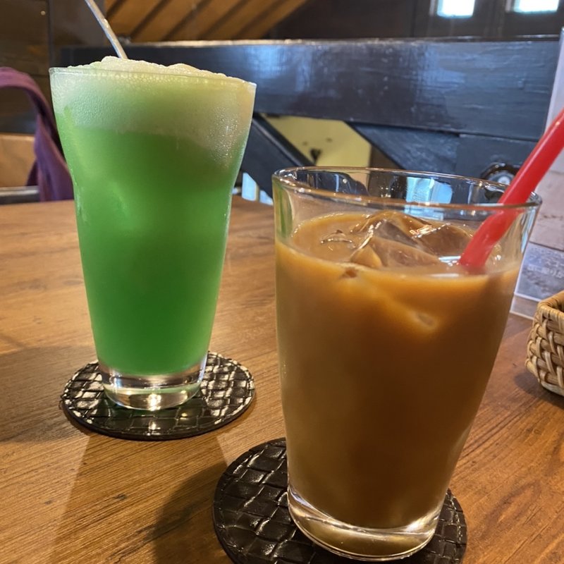 アイスコーヒー クリームソーダ(キオラコーヒー)