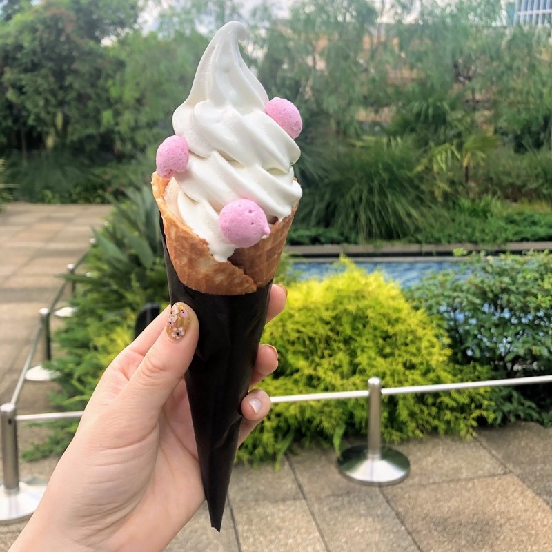 ヴェルヴェーヌのソフトクリーム(FLAVÉDO ROOFTOP フラベド ルーフトップ)