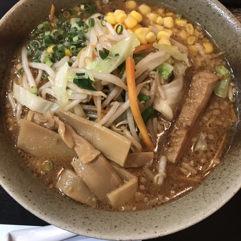 濃厚味噌ラーメン(ジャパンフードマネジメント蓮田サービスエリア(下り)レストラン)