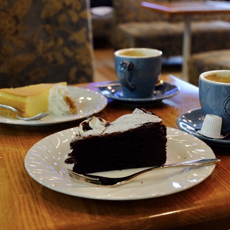 ケーキセット(喫茶 フジ 新橋)