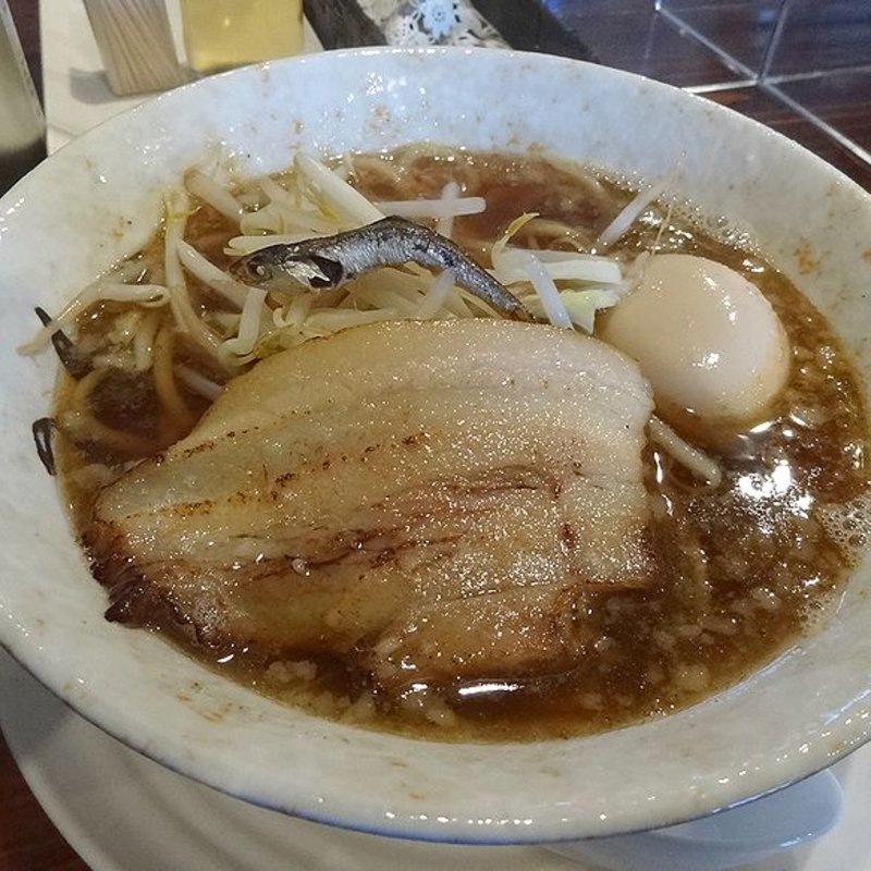 にぼしラーメン(ラーメン坐 裕冬)