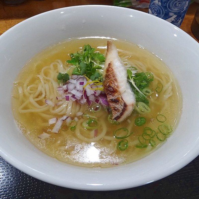 鯛塩ラーメン(鯛らーめん 鯛めし 佐用)