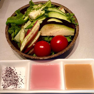 ランチサラダバー(農家の台所)