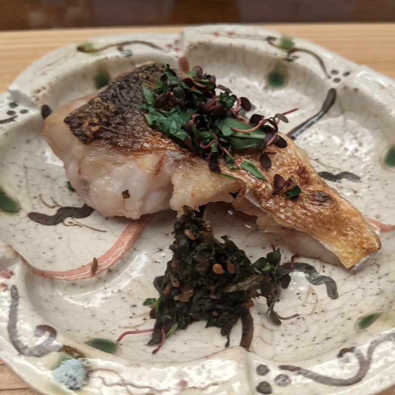 グジの酒塩焼き(幸庵)