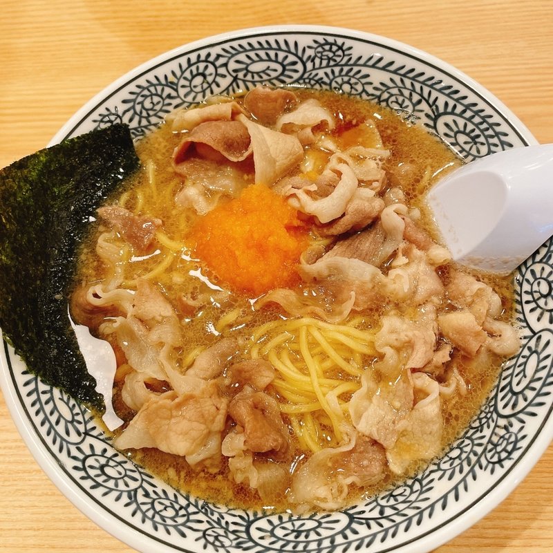肉そば(丸源ラーメン 入間インター店)
