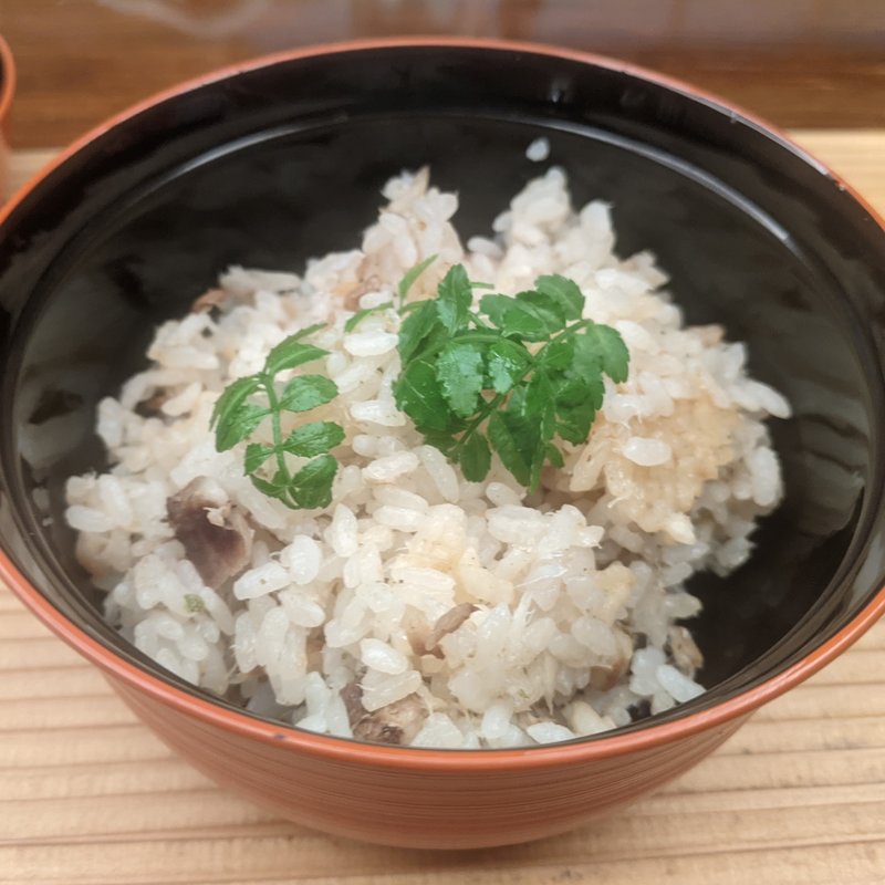 鯛いしり山椒飯(幸庵)