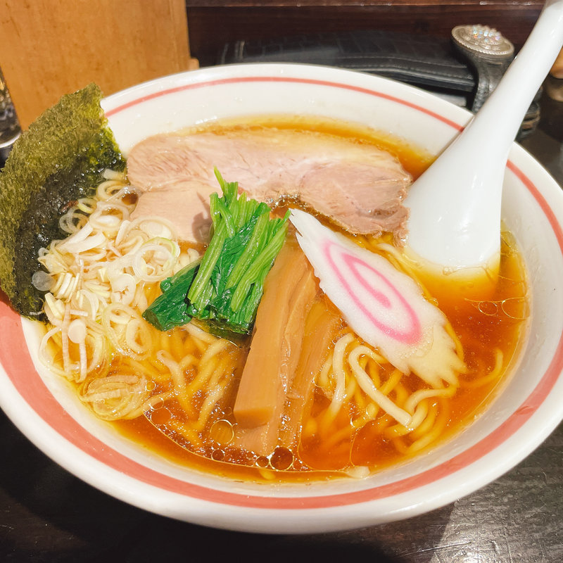 手打ち中華そば(柳麺まる重)