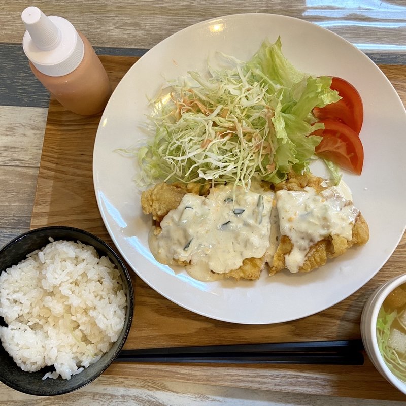 チキン南蛮定食(OLY CAFE)