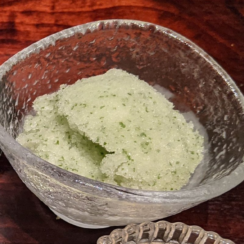 大葉シャーベット(賛否両論)