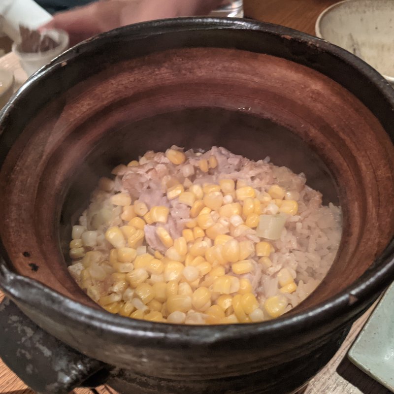 鶏とうもろこしご飯(高太郎 （こうたろう）)