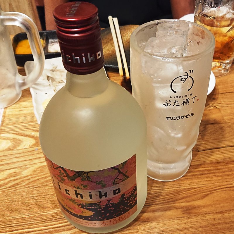 いいちこ（ボトル）(ぶた横丁 京急蒲田店)