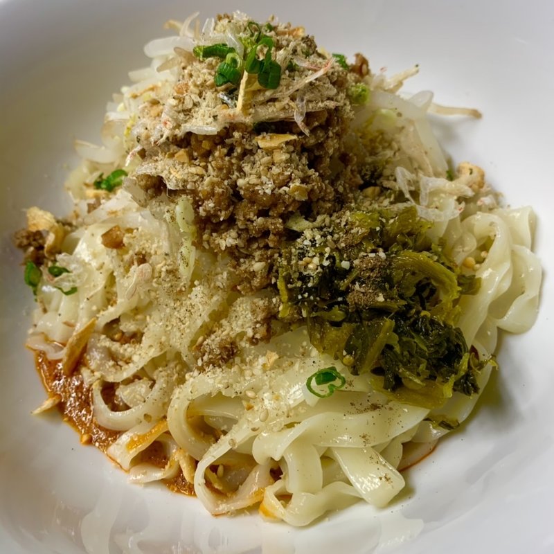 汁なし坦々麺(青山麺飯坊)