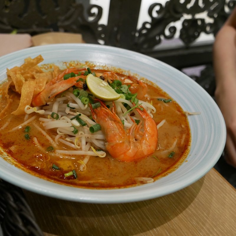 トムヤムヌードルセット(マンゴツリーカフェ大阪)