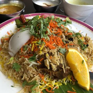 ラムビリヤニ(カーンケバブビリヤニ （Khan kebab biryani）)