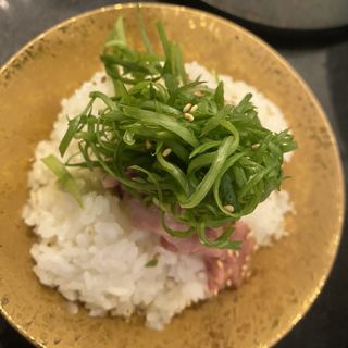 A 5黒毛和牛わさびご飯(Japanese Soba Noodles 蔦)