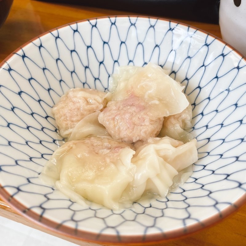 流星軒の雲呑(ラーメン専科 竹末食堂)