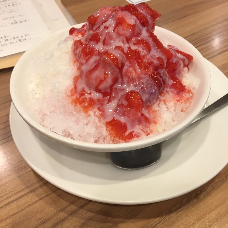 氷いちご(ガスト 南阿佐ヶ谷店 )