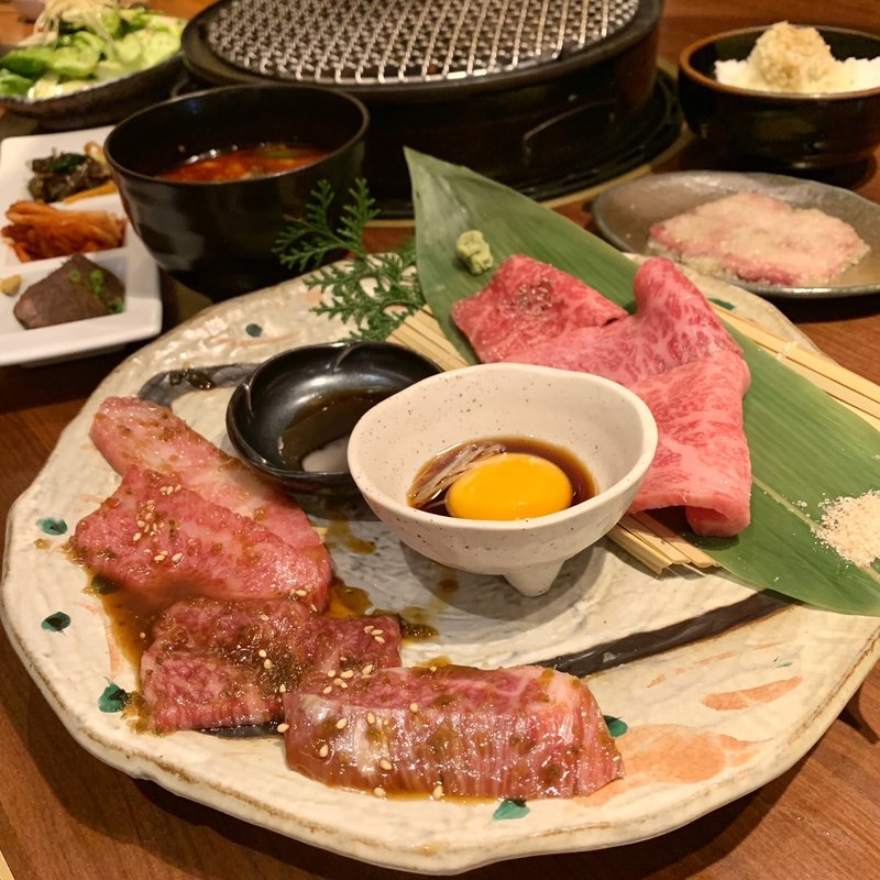 厳選焼肉御膳(焼肉 十々 西麻布店)