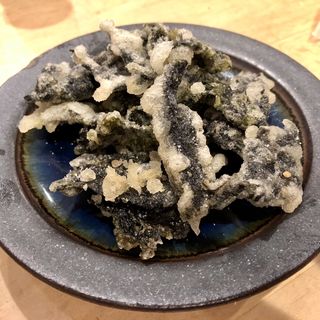 十六島産 岩海苔の天ぷら(ツバメヤ )