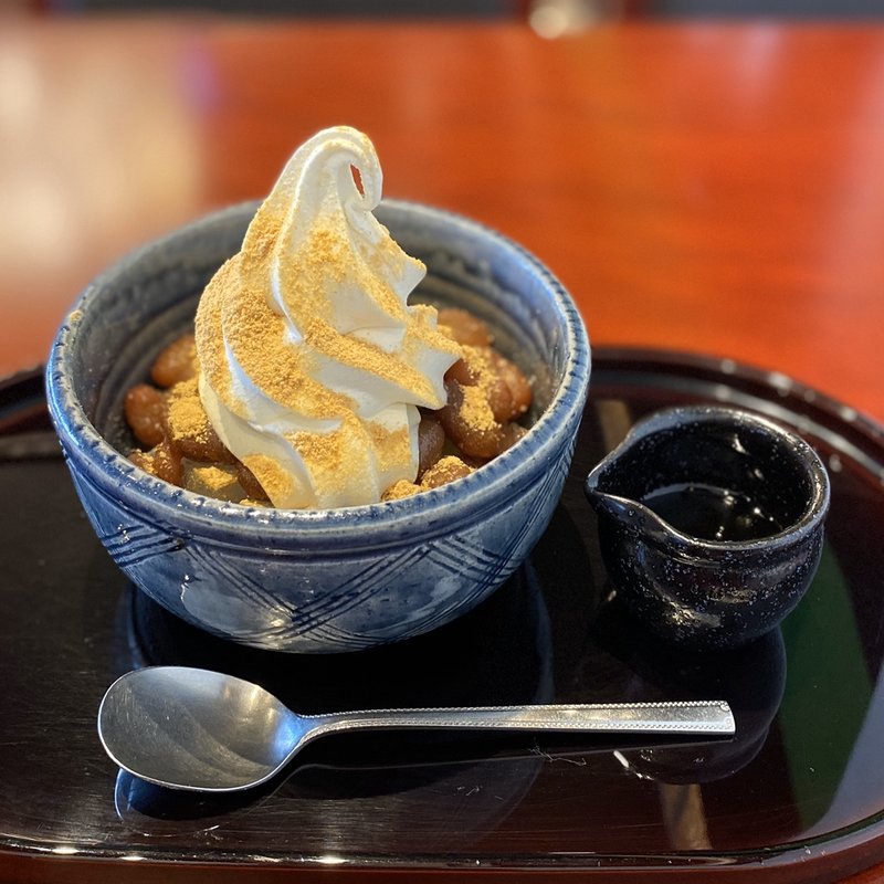 金時のクリームみつ豆(麻布茶房 イオンタウン岡崎美合店)