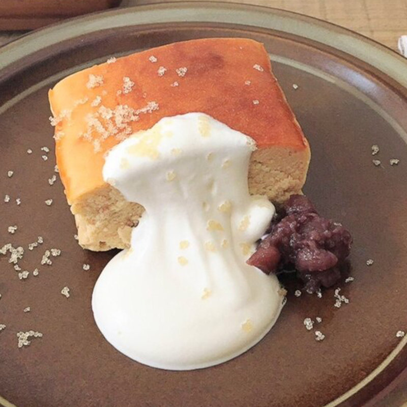 きなことあずきのチーズケーキ(キビ カフェ （kibi cafe）)