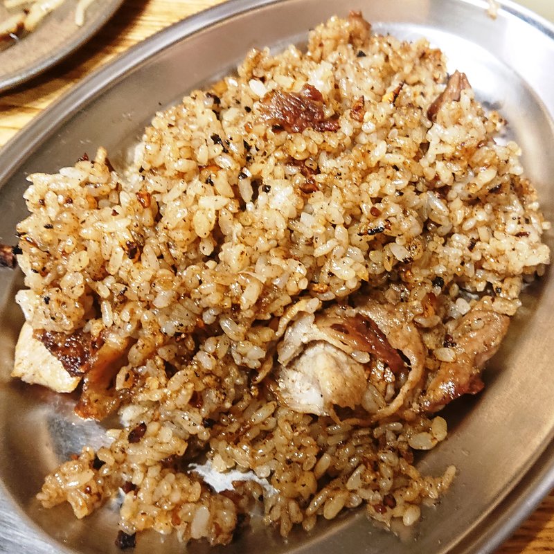 良いガーリックライス(ぶた横丁 京急蒲田店)