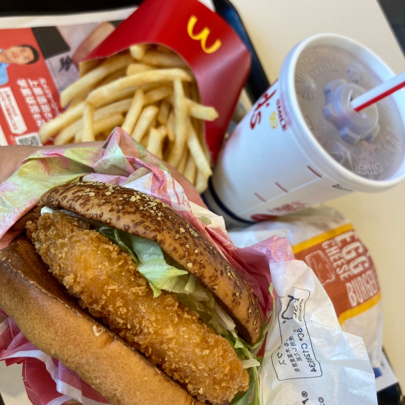 ガーリックシュリンプセット(マクドナルド 多摩ニュータウン通り店)