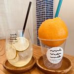 生搾りオレンジ(minamo cafe)
