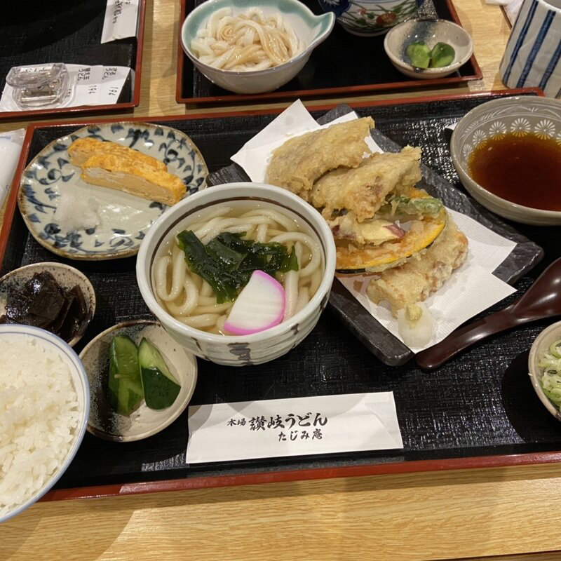 とり天定食(たじみ庵 )