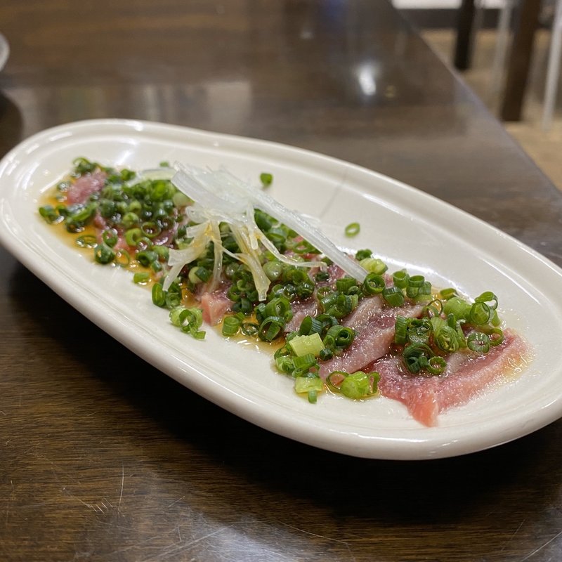 砂肝刺身(ゴマ)(あみ焼き・鶏料理 のぼやん 田村店)