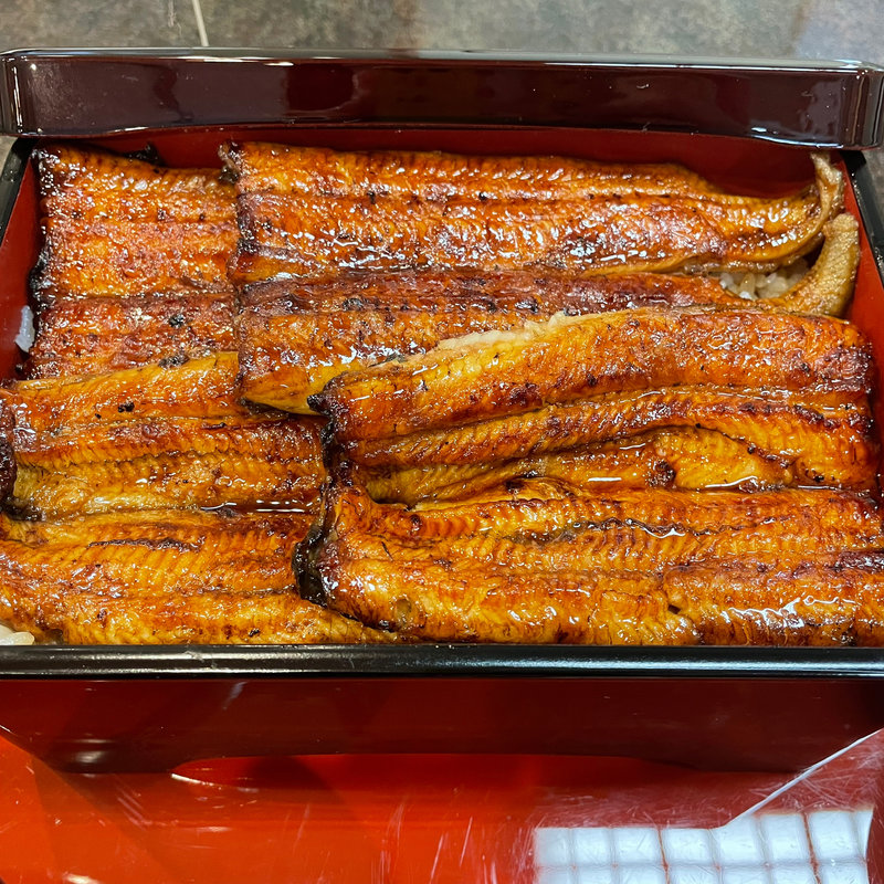 鰻重　桐（二段重）(うなぎ竹江)