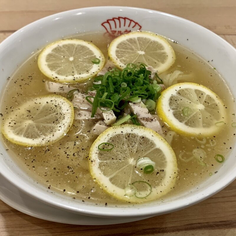 冷やし麺  塩レモン(餃子食堂マルケン JR尼崎駅前店)