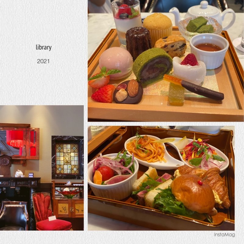 アフタヌーンティー(カフェ・ザ・ライブラリー （CAFE THE LIBRARY）)