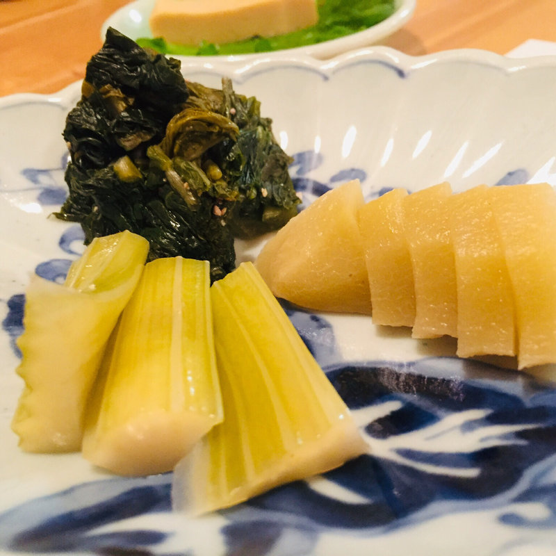 自家製ぬか漬け三種盛り(にこ庵 )