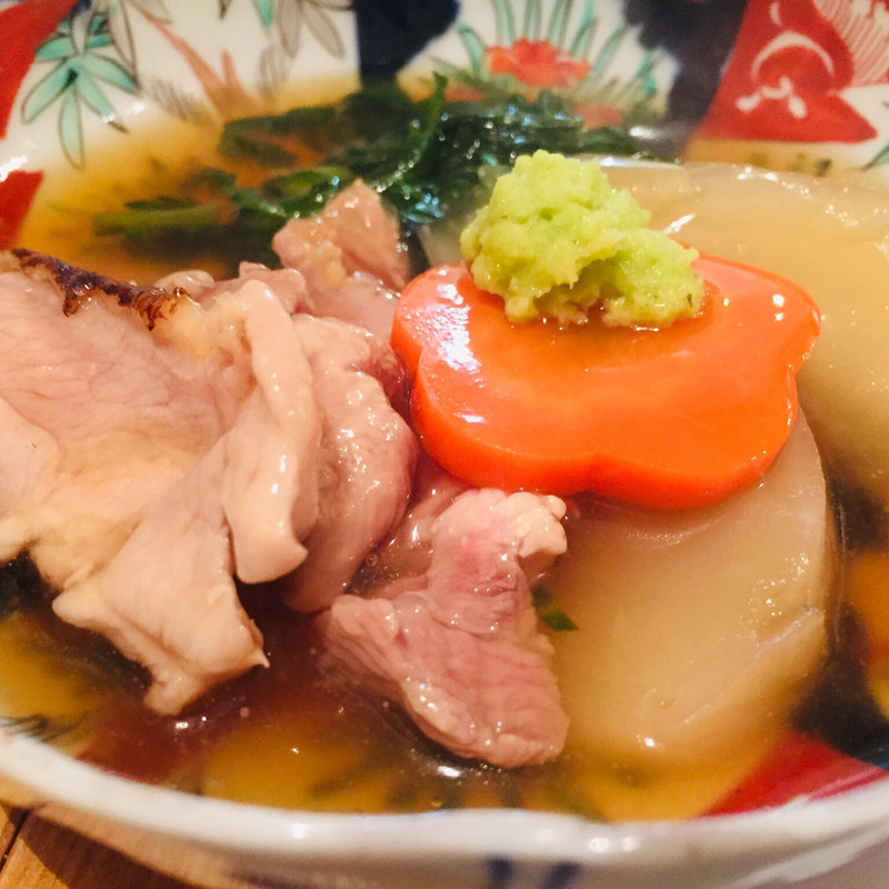 地鶏の治部煮風(にこ庵 )