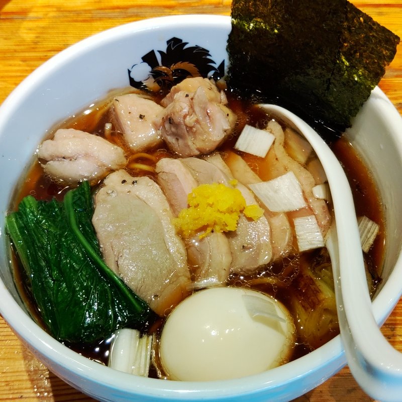 鴨中華そば 醤油(中華そば満鶏軒)