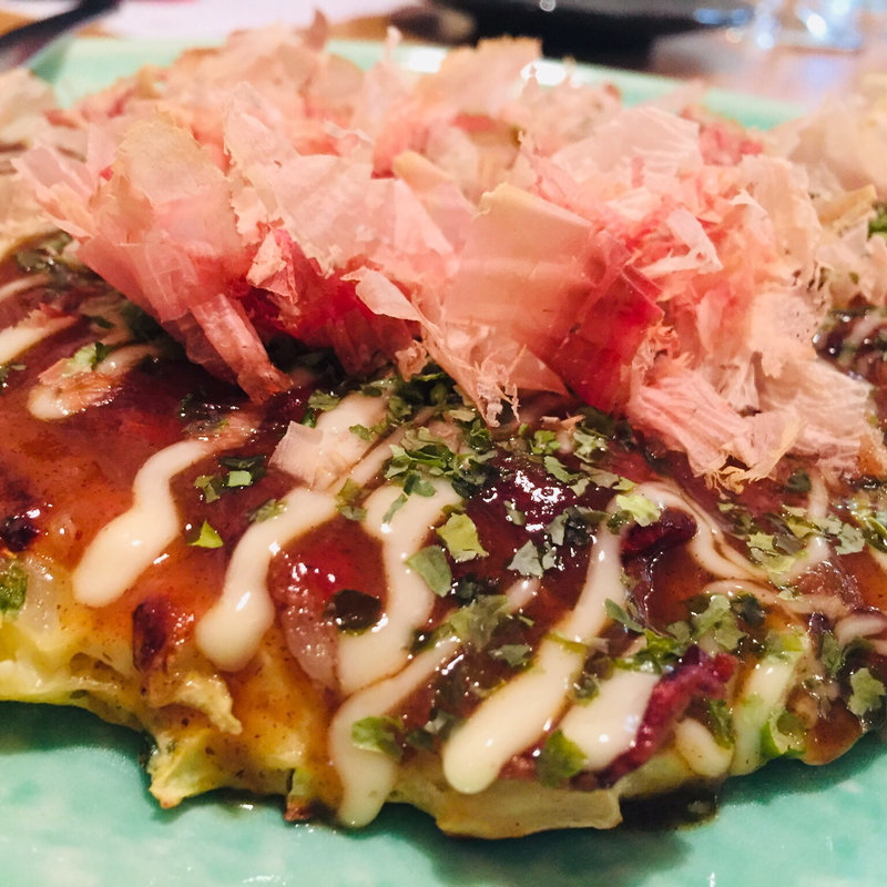 自家製熟成樽ソースのお好み焼き(にこ庵 )