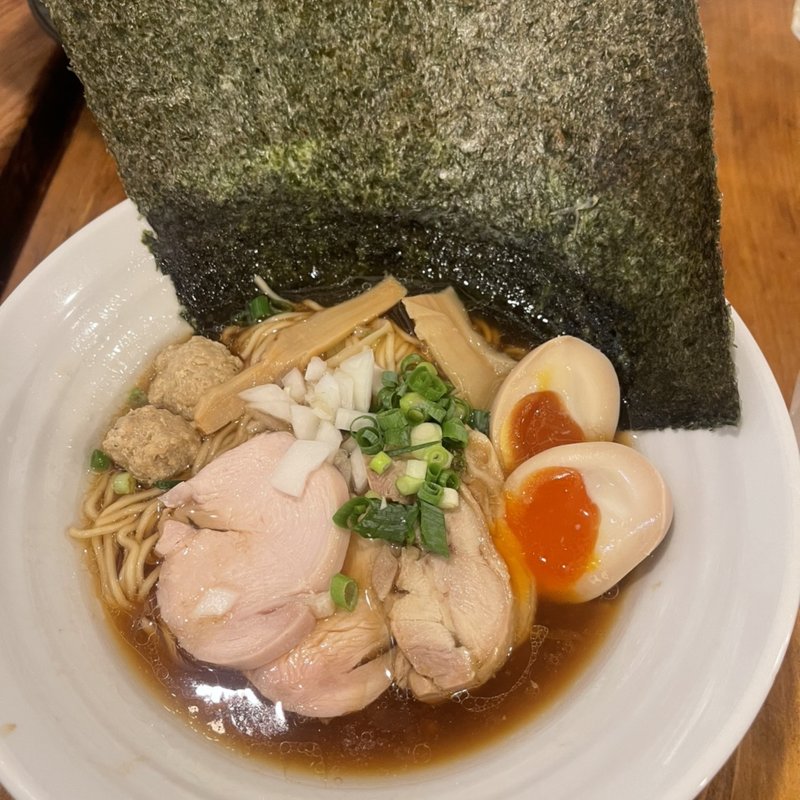 特製　珀黒(濃厚鶏麺 ゆきかげ)